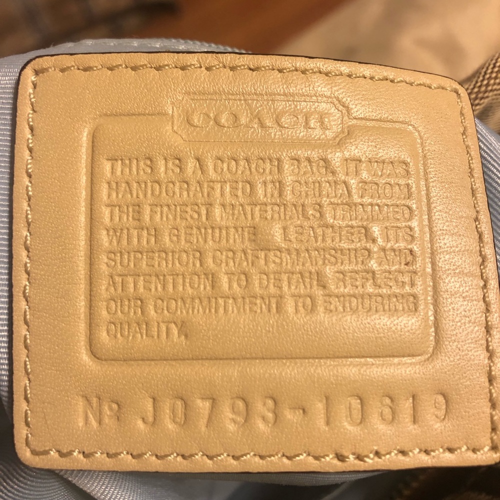 Authentic Coach Handbag - Picture 8 of 8